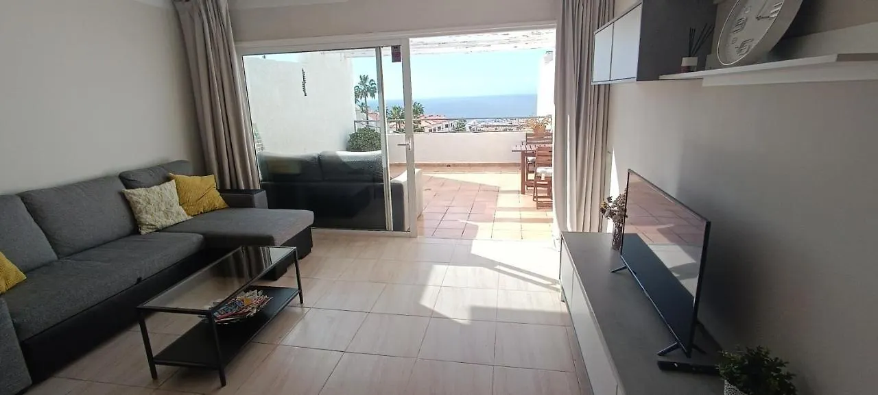 Apartment With Ocean View In Costa Adeje Spain